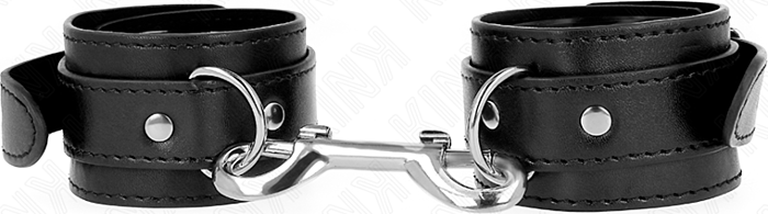 Muñecas KINK Restraint Metal Nero Regolabile Muñecas KINK Restraint Metal Nero Regolabile