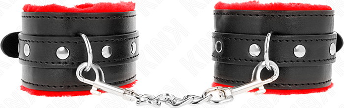 Muñecas KINK Wrist Restraint Rosso Premium - Design Elegante Muñecas KINK Wrist Restraint Rosso Premium - Design Elegante