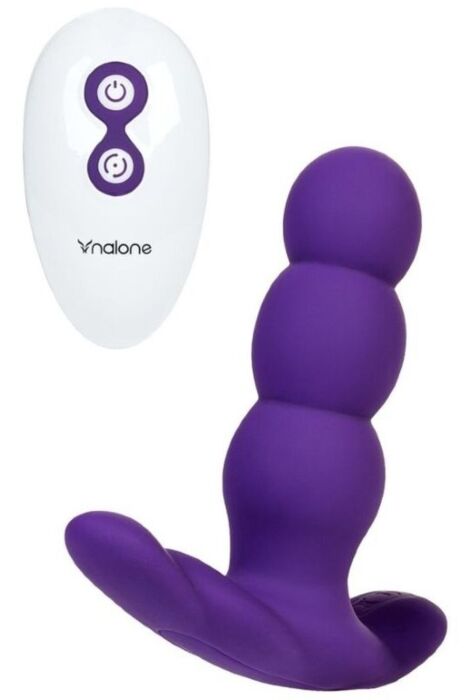 Vibratore anale Nalone Pearl con telecomando