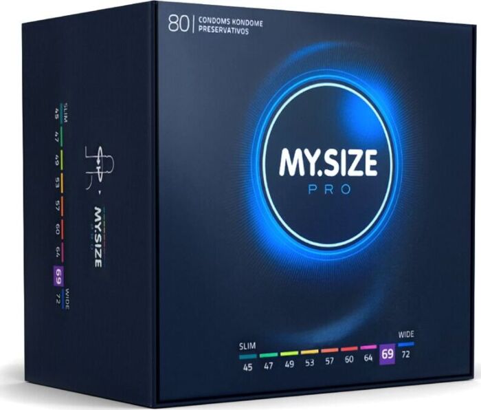 Pacco da 80 preservativi 69 mm perfetti