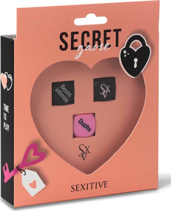 Gioco erotico SEXITIVE Secret Game - 3 dadi Gioco erotico SEXITIVE Secret Game - 3 dadi