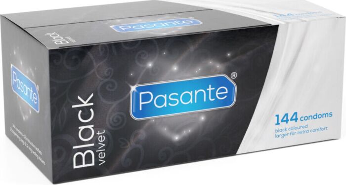 Preservativi Pasante Black Velvet | Eleganza e sicurezza Preservativi Pasante Black Velvet | Eleganza e sicurezza