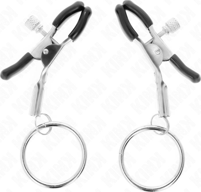 Pinze per Pezoni KINK 6 cm - Sensualità e Controllo Pinze per Pezoni KINK 6 cm - Sensualità e Controllo