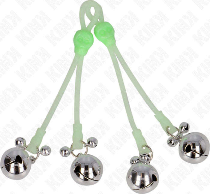 Pinze per Peni KINK NIPPLE GRIP Calavera Verde