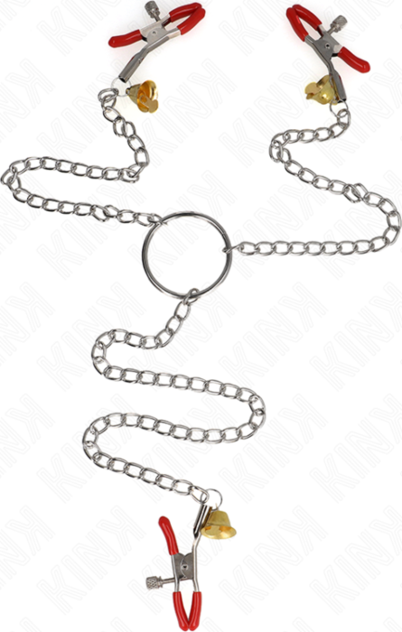 Pinze per Pezoni KINK - Cascabel Dorato 7 cm