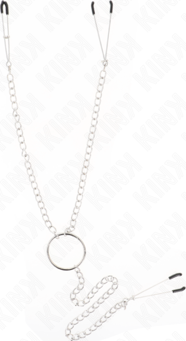 Pinze per Pezzi KINK - Catena 30 cm - Sensualità Pinze per Pezzi KINK - Catena 30 cm - Sensualità