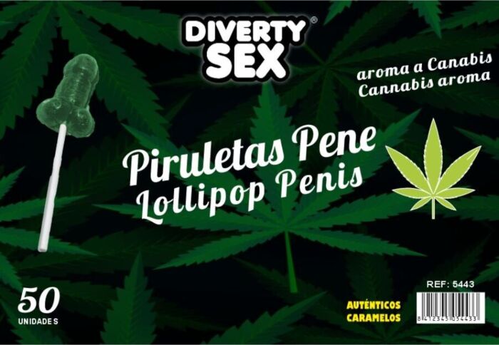 Pirulette Penis Diablo Goloso Aroma Cannabis