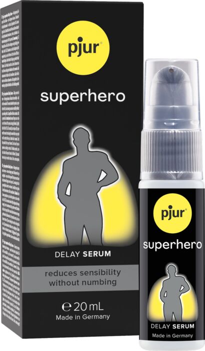 Retardante PJUR Superhero Serum 20ml - Piacere Prolungato