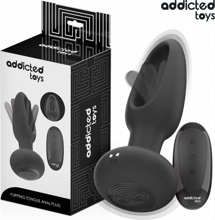 Plug Anal Addicted Toys Lingua Vibrante Plug Anal Addicted Toys Lingua Vibrante