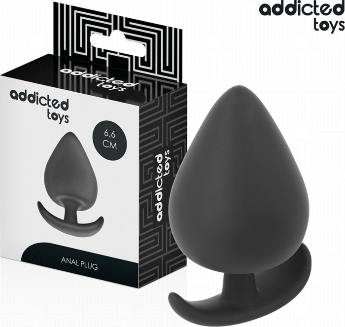 Plug Anal Addicted Toys M 6,6 cm Sicurezza e Comfort