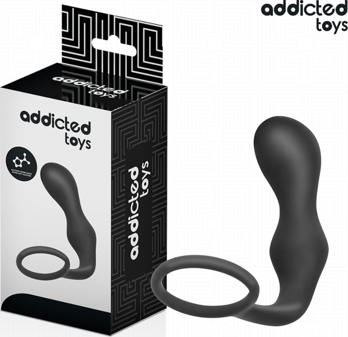 Plug Anal Addicted Toys 3 Anello Silicone Plug Anal Addicted Toys 3 Anello Silicone