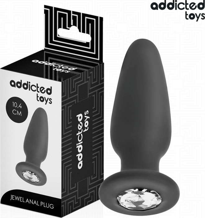 Plug Anale Addicted Toys M con Gioiello Elegante
