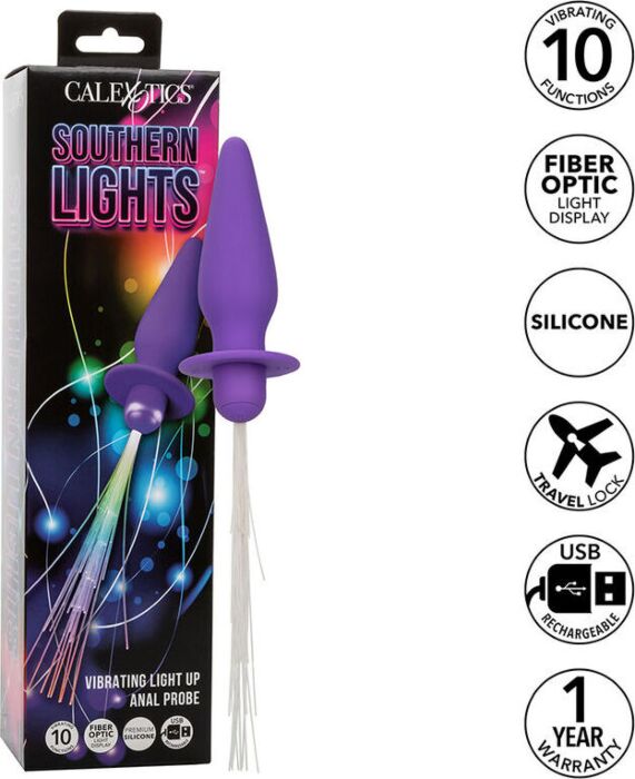 Plug Anale Calexotics Southern Lights con Luci