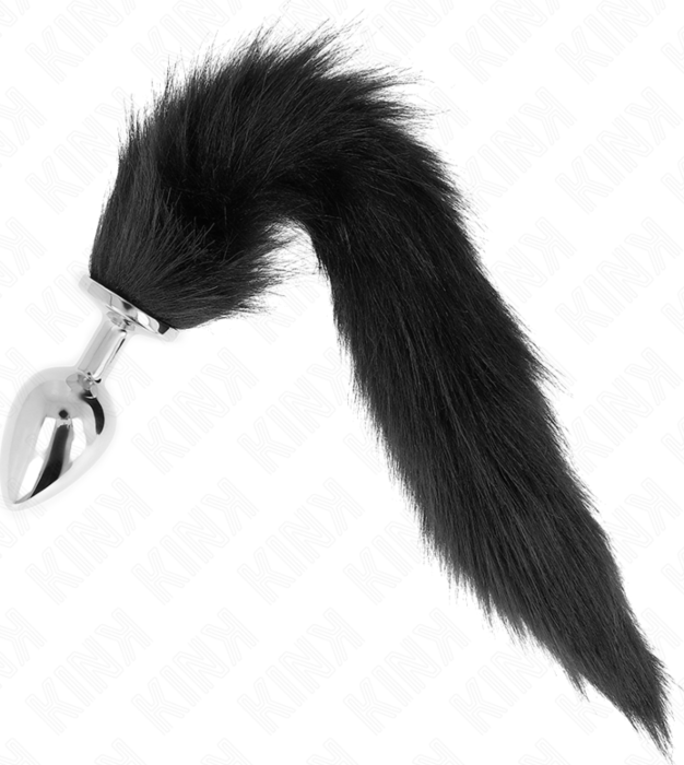 Plug Anal KINK L con Cola Sintetica - Gioco BDSM Plug Anal KINK L con Cola Sintetica - Gioco BDSM