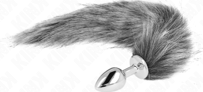 Plug Anal KINK S con Cola Sintetica - Fantasia Unica Plug Anal KINK S con Cola Sintetica - Fantasia Unica