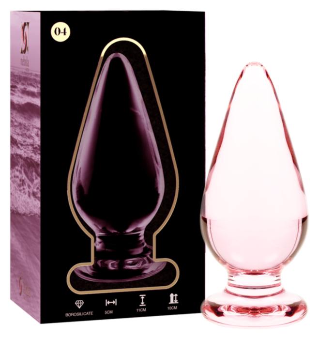 Plug Anale NEBULA SERIES BY IBIZA 11 cm in Cristallo
