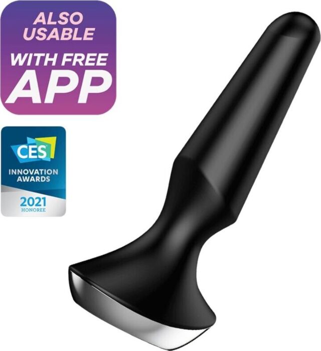 Plug Vibrador Satisfyer Plug-ilicious 2 Nero Plug Vibrador Satisfyer Plug-ilicious 2 Nero