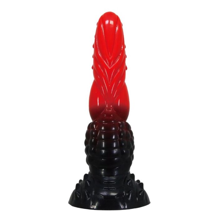 Dildo POWER MONSTERS FIRE DRAGON con ventosa 24.5 cm Dildo POWER MONSTERS FIRE DRAGON con ventosa 24.5 cm