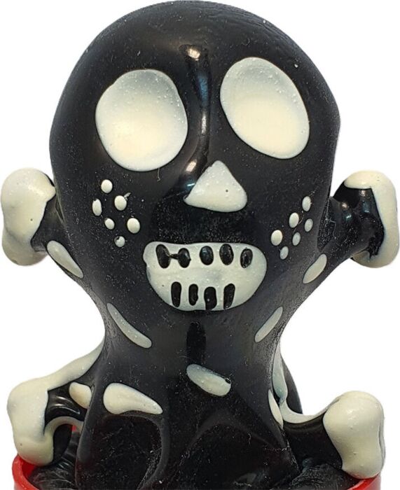 Preservativo Decorativo Condomerie Calavera Nera