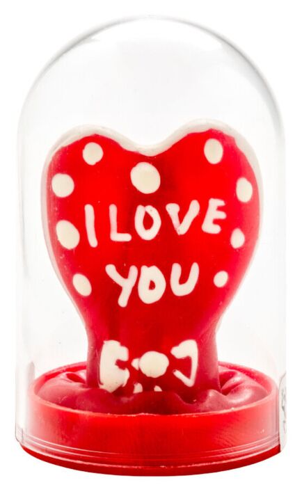 Preservativo Decorativo Condomerie Te Amo - Dipinto a Mano