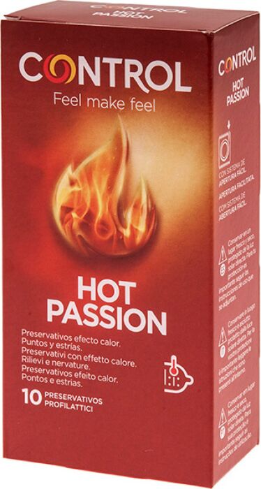 Preservativi Caldi Passion 10 pezzi