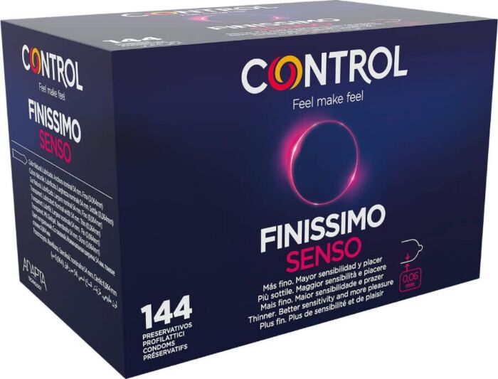 Preservativi CONTROL Finissimo Senso - 144 pezzi Preservativi CONTROL Finissimo Senso - 144 pezzi
