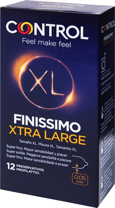 Preservativi Control Finissimo XL 12 unità - Sensibilità estrema Preservativi Control Finissimo XL 12 unità - Sensibilità estrema