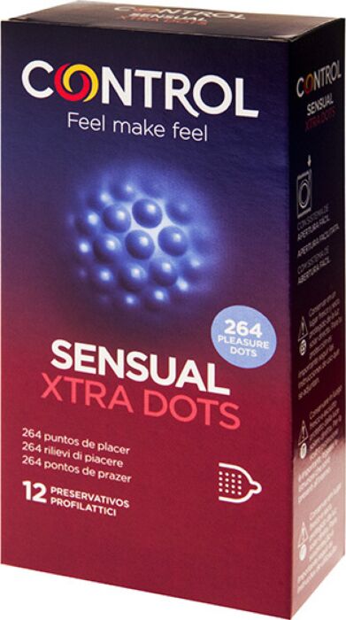Preservativi CONTROL XTRA DOTS 12 pezzi Preservativi CONTROL XTRA DOTS 12 pezzi