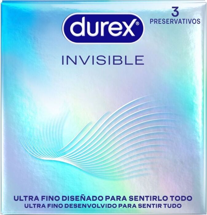 Preservativos Durex Invisible Ultra Fino - Sensación Total