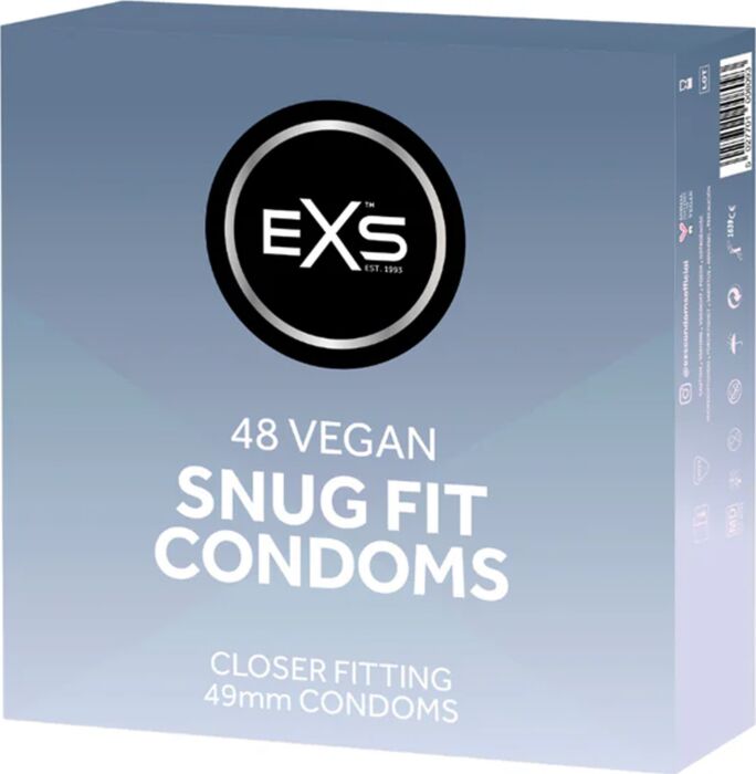 Preservativi Exs Snug Fit 48 – vestibilità aderente