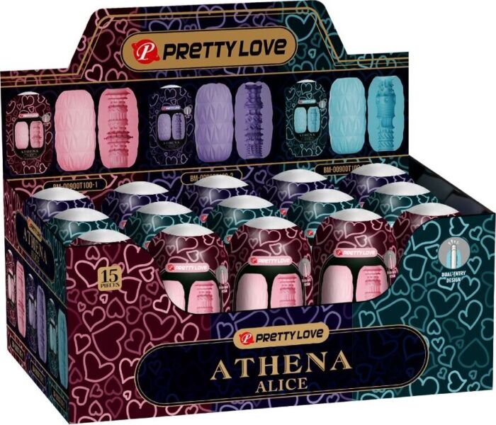 Masturbatore Pretty Love Athena Alice con 3 tunnel Masturbatore Pretty Love Athena Alice con 3 tunnel