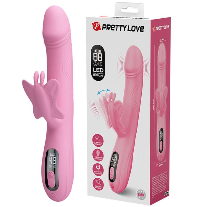 Vibratore Rabbit HIGH TECH BELLA LED Vibratore Rabbit HIGH TECH BELLA LED