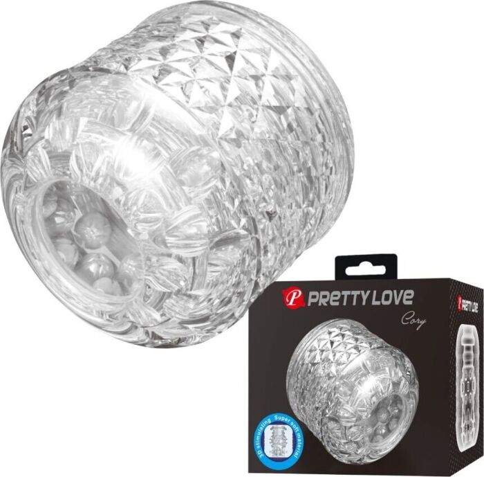 Masturbatore Pretty Love Cary con doppia entrata Masturbatore Pretty Love Cary con doppia entrata