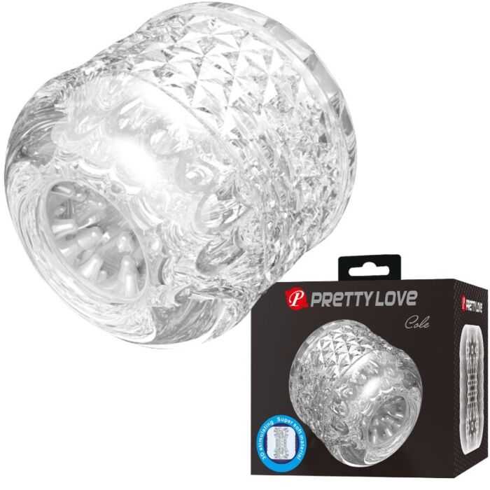 Masturbatore Pretty Love Cole con doppia entrata Masturbatore Pretty Love Cole con doppia entrata