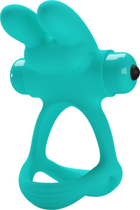 Anello Vibrante Pretty Love Dante con Stimolatore Clitorideo Anello Vibrante Pretty Love Dante con Stimolatore Clitorideo