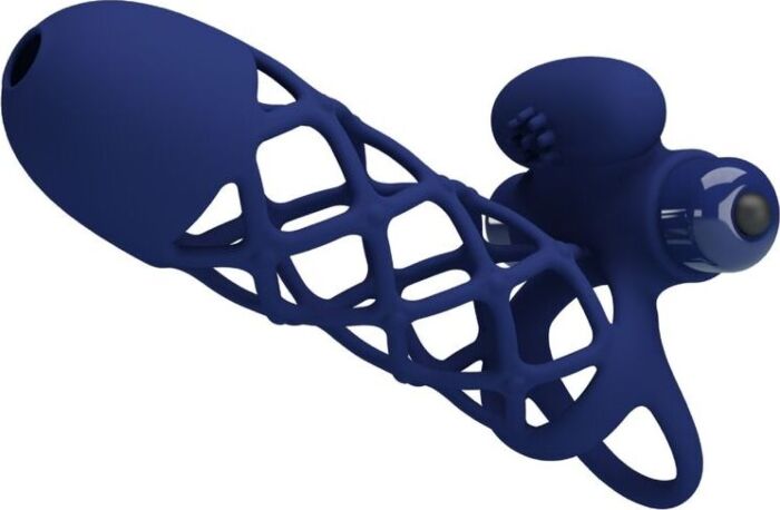 Guaina Vibratoria Pretty Love Giann con Stimolatore Guaina Vibratoria Pretty Love Giann con Stimolatore