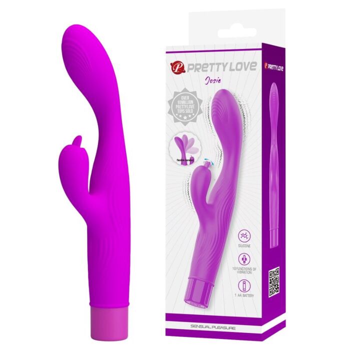 HIGH TECH JENE Vibratore a doppia stimolazione HIGH TECH JENE Vibratore a doppia stimolazione