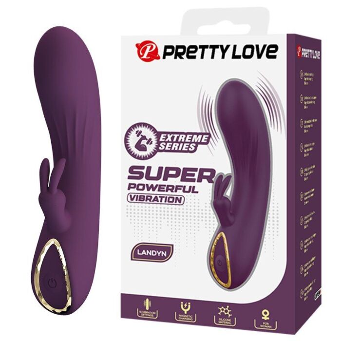 Vibratore Rabbit HIGH TECH LANDYN 10 Funzioni Vibratore Rabbit HIGH TECH LANDYN 10 Funzioni