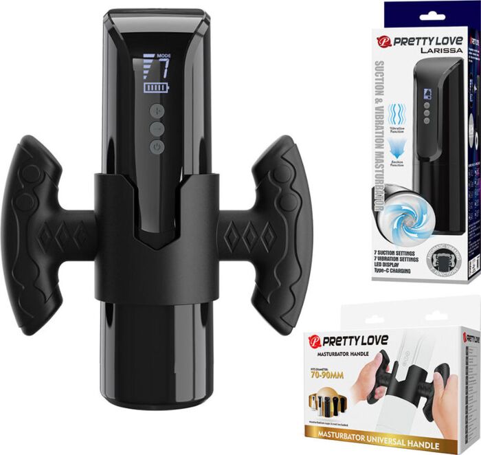 Masturbatore Pretty Love Larissa con Suzione e Vibrazione Masturbatore Pretty Love Larissa con Suzione e Vibrazione