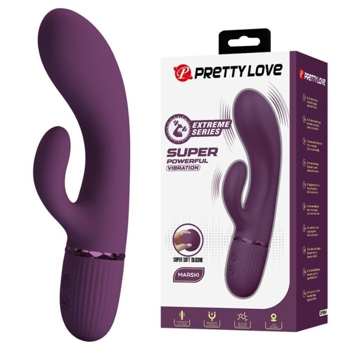 Vibratore Rabbit HIGH TECH MARGIE con 10 funzioni Vibratore Rabbit HIGH TECH MARGIE con 10 funzioni