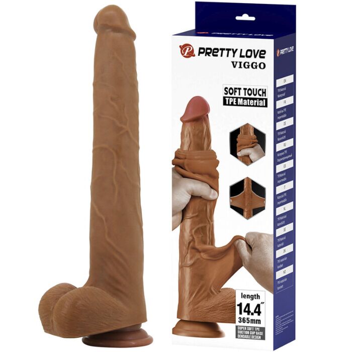 PRETTY LOVE VIGGO Dildo realistico morbido PRETTY LOVE VIGGO Dildo realistico morbido