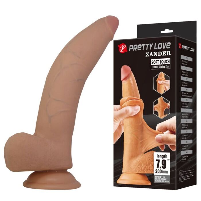 Dildo realistico DILDOS XANDER 20 cm Dildo realistico DILDOS XANDER 20 cm