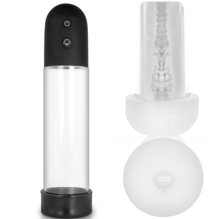 Pompa Alargadora Pene Pump Addicted RX11 Automatica con Masturbatore Pompa Alargadora Pene Pump Addicted RX11 Automatica con Masturbatore