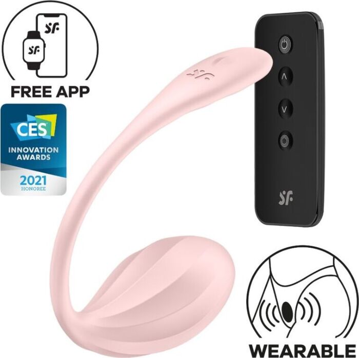 SATISFYER - RIBBED PETAL ESTIMULADOR PUNTO G CONTROL REMOTO 