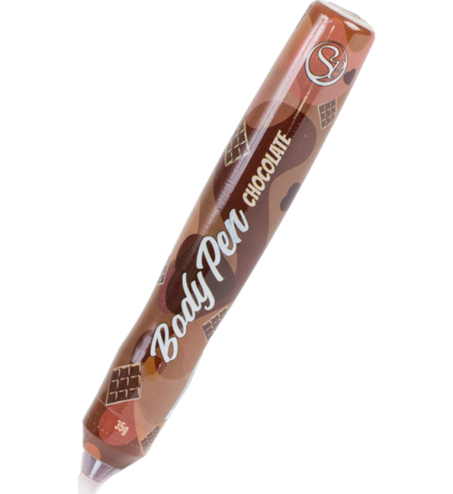 SECRET PLAY - BODY PEN CHOCOLATE, penna commestibile per la pelle
