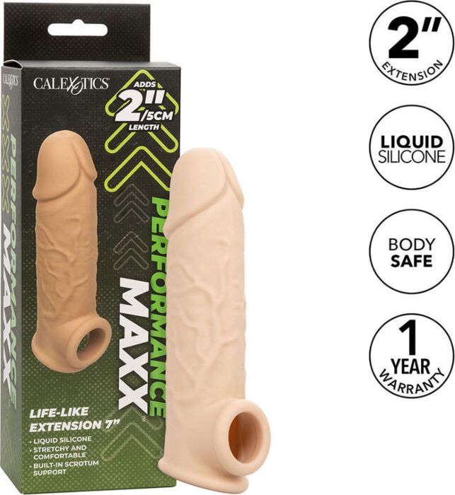 Manicotto in silicone per strap-on sensuale