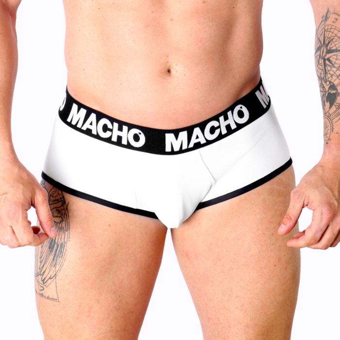Slip Bianco MACHO MS30BL con Coppa Realzante