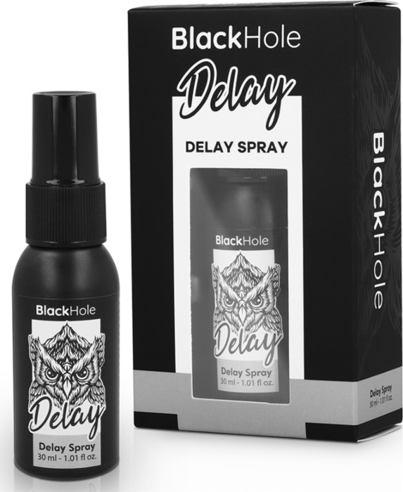 Spray Retardante Black Hole 30 ML - Controllo Totale Spray Retardante Black Hole 30 ML - Controllo Totale