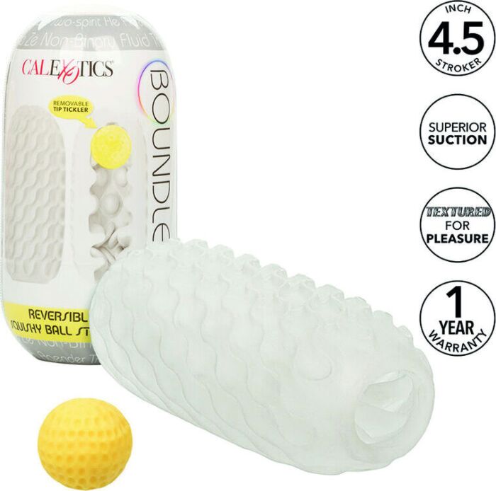 Stroker Boundless Reversible di CALEXOTICS con palla squishy