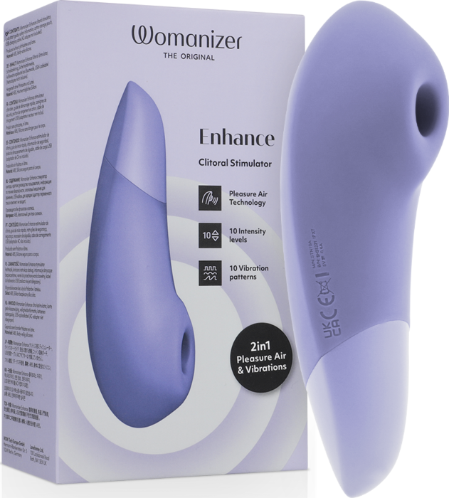 Stimolatore Clitoride Womanizer Enhance Lila Stimolatore Clitoride Womanizer Enhance Lila